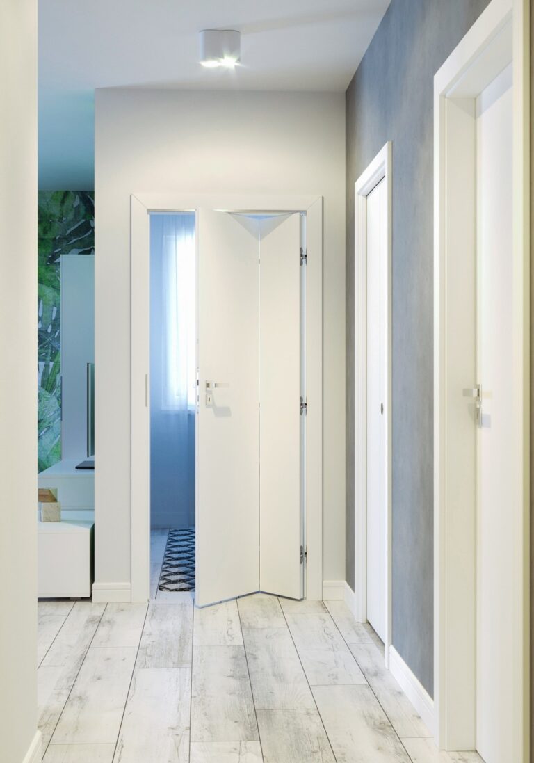Ușă glisantă / pliabilă montată de Pro Casa Doors — montaj 1